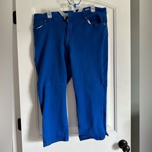 Westport Royal Blue capris.